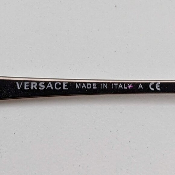 🕶️Versace Mod. 1117-B 1013 Eyeglasses 51/17 135 /KAA328🕶️ - Picture 4 of 6